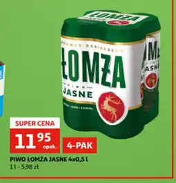 Auchan PIWO LOMZA JASNE oferta
