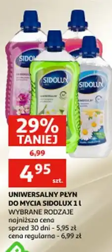 Auchan UNIWERSALNY PLYN DO MYCIA SIDOLUX oferta