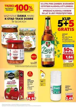 Kaufland Piwo Zatecky 0% oferta
