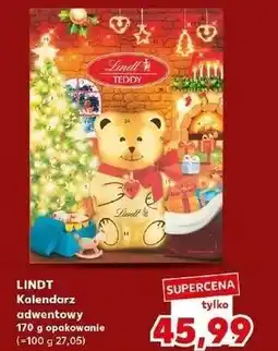 Kaufland Kalendarz adwentowy miś Lindt oferta
