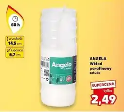 Kaufland Wkład parafinowy 50 h Angela oferta