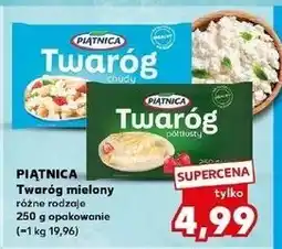Kaufland Twaróg chudy mielony kostka Piątnica oferta
