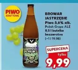 Kaufland Piwo polish grape ale Browar Jastrzębie oferta