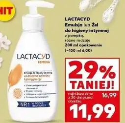 Kaufland Żel do higieny intymnej Lactacyd Femina oferta