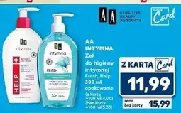 Kaufland Płyn do higieny intymnej +help Aa Intymna oferta