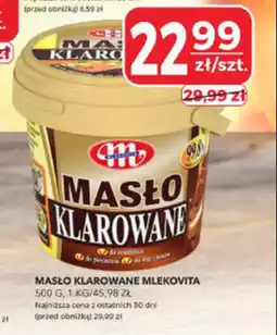 Społem Masło klarowane Mlekovita oferta