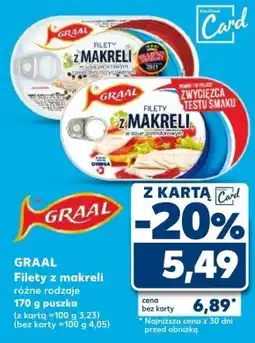 Kaufland Filet z makreli Graal oferta