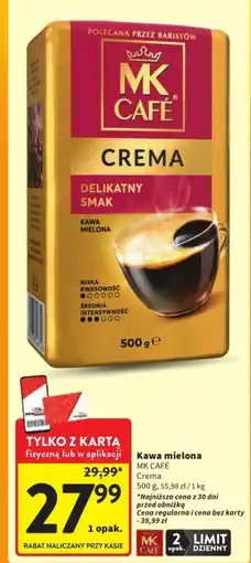 Intermarche Kawa mielona MK Cafe oferta