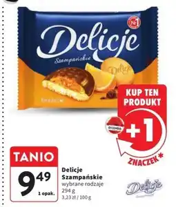 Intermarche Ciastka Delicje Szampańskie oferta