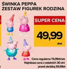 Supeco Zestaw figurek Świnka Peppa oferta