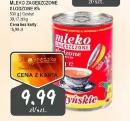 Słoneczko Mleko zagęszczone SM Gostyń oferta