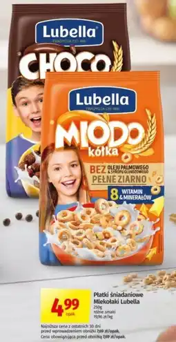 Społem Płatki śniadaniowe Lubella oferta