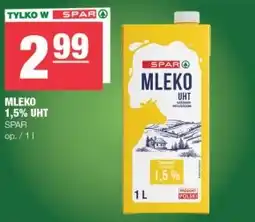 SPAR mini Mleko SPAR oferta
