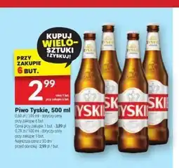 Twój Market Piwo Tyskie oferta