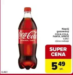 Globi Napój gazowany Coca-Cola oferta