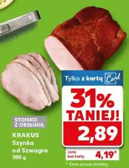 Kaufland KRAKUS Szynka od szwagra 100 g oferta