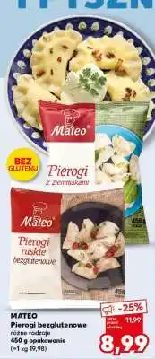 Kaufland MATEO Pierogi bezglutenowe oferta