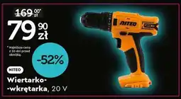 Biedronka Wiertarko-wkrętarka, 20 V oferta
