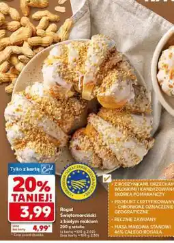 Kaufland Rogal świętomarciński z białym makiem oferta