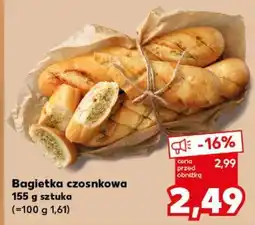 Kaufland Bagietka czosnkowa oferta