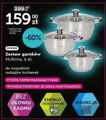 Zestaw garnków Multima, 6 el
