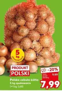 Kaufland Polska cebula żółta oferta