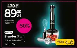Biedronka Blender 3 w 1 z akcesoriami, 1200 W oferta