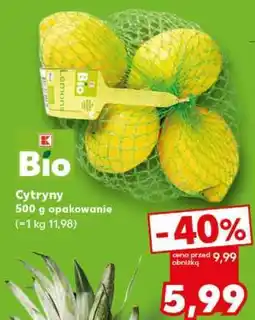 Kaufland BIO Cytryny oferta