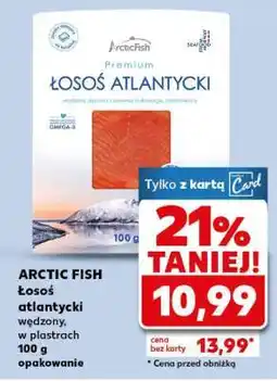 Kaufland ARCTIC FISH Łosoś atlantycki wędzony, w plastrach 100 g opakowanie oferta