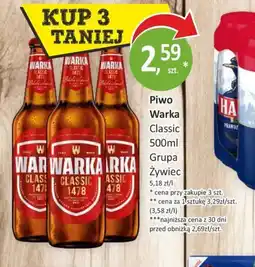 Passa Piwo Warka oferta