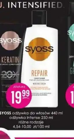 Jaśmin SYOSS odżywka do włosów oferta