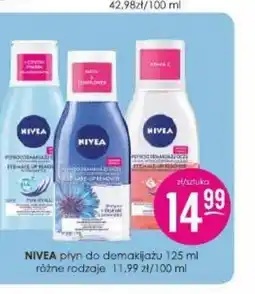Jaśmin NIVEA płyn do demakijażu oferta