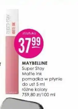 Jaśmin MAYBELLINE Super Stay Matte Ink oferta