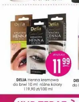 Jaśmin DELIA Henna kremowa do brwi oferta