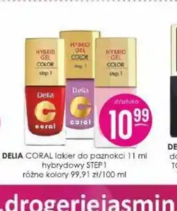 Jaśmin DELIA CORAL lakier do paznokci oferta