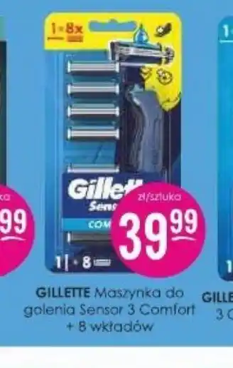 Jaśmin GILLETTE Maszynka do golenia Sensor 3 Comfort oferta