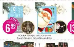 Jaśmin ECARLA naklejka dekoracyjna Swiąteczna na okno oferta