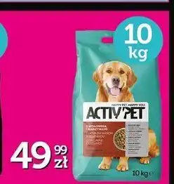 Biedronka Karma dla psa z wołowiną i warzywami Activ Pet oferta