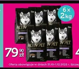 Biedronka Karma dla psa z jagnięciną sensitive Activ Pet oferta