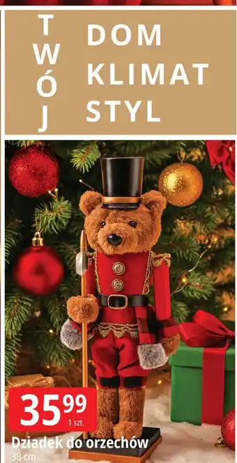 E.Leclerc Dziadek do orzechów 38 cm oferta