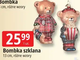 E.Leclerc Bombka szklana 13 cm oferta