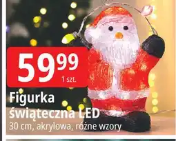 E.Leclerc Figurka świąteczna led 30 cm oferta