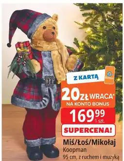 E.Leclerc Mikołaj 95 cm Koopman oferta