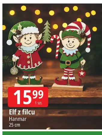E.Leclerc Elf z filcu 25 cm Hanmar oferta