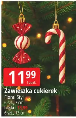 E.Leclerc Zawieszka laska 13 cm Floral Styl oferta