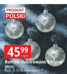 E.Leclerc Bombki dekorowane 80 mm Wojag oferta