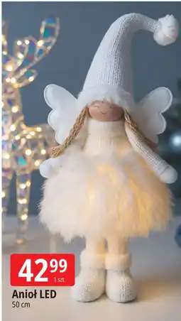 E.Leclerc Anioł 15 led 50 cm oferta