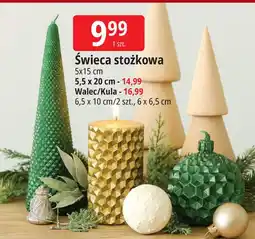 E.Leclerc Świeca stożkowa 5.5 x 20 cm oferta