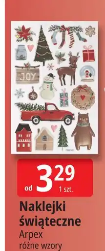 E.Leclerc Naklejki piankowe świąteczne Arpex oferta