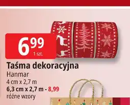 E.Leclerc Taśma dekoracyjna czerwona 6 x 2.7 m Hanmar oferta